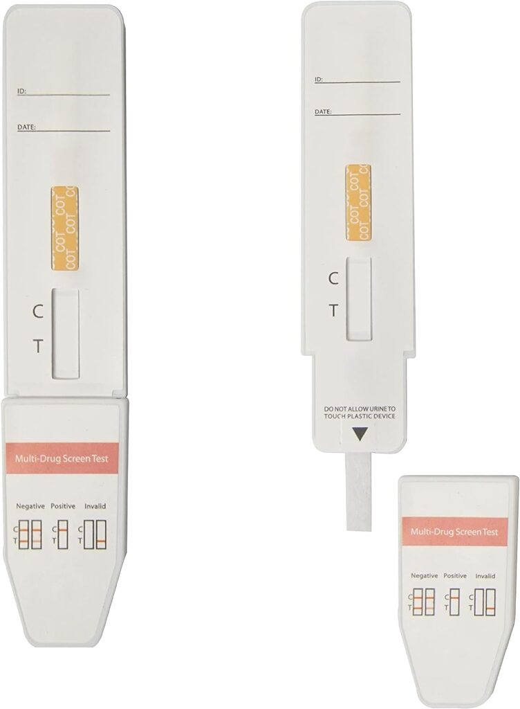 [10 Pack] Nicotine/Cotinine/Tobacco Test Kit: at Home Nicotine Test Kit Rapid Testing Detection 200 ng/mL