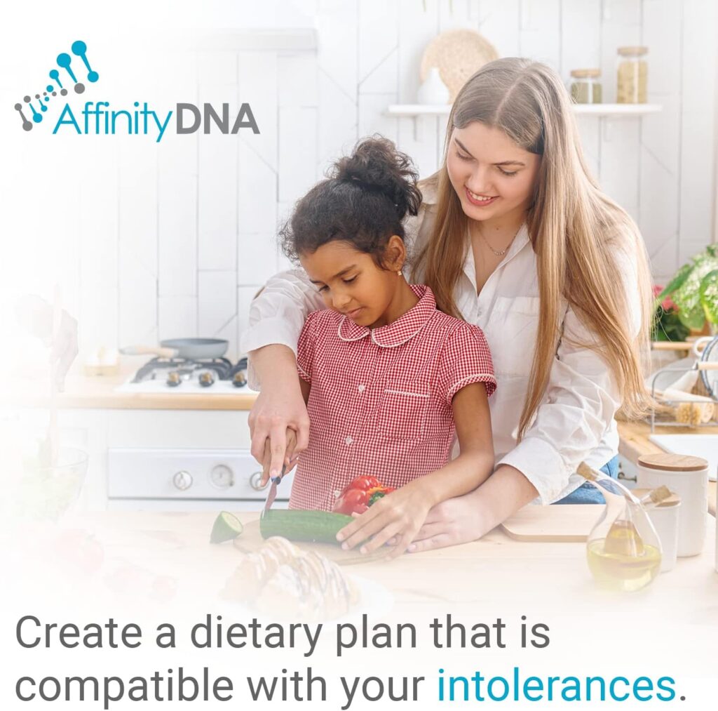 AffinityDNA Vegetarian Food Intolerance Test Kit for Over 450 Food and Non-Food Items | Identify Vegan Food Intolerances | Home Sample Collection Kits | Results in 7 Working Days