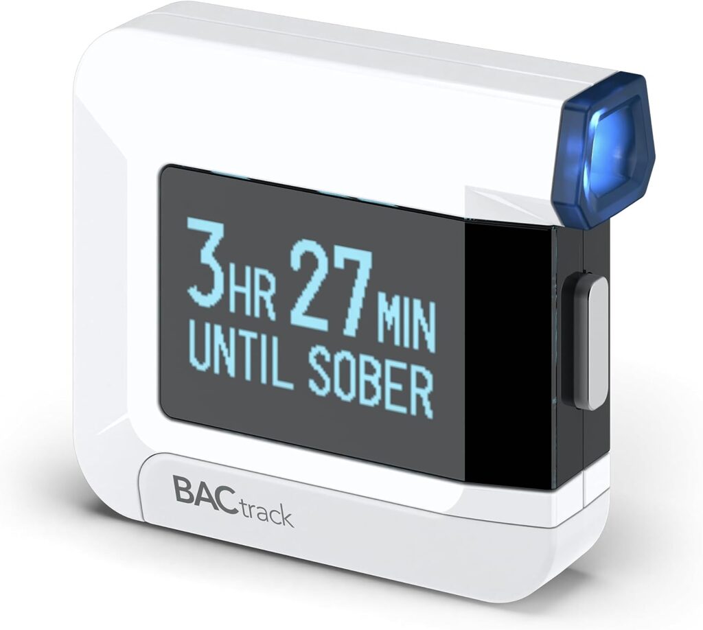 BACtrack C8 Breathalyzer | Professional-Grade Accuracy | Optional Wireless Smartphone Connectivity | Compatible w/ Apple iPhone, Google Samsung Android Devices | Apple HealthKit Integration