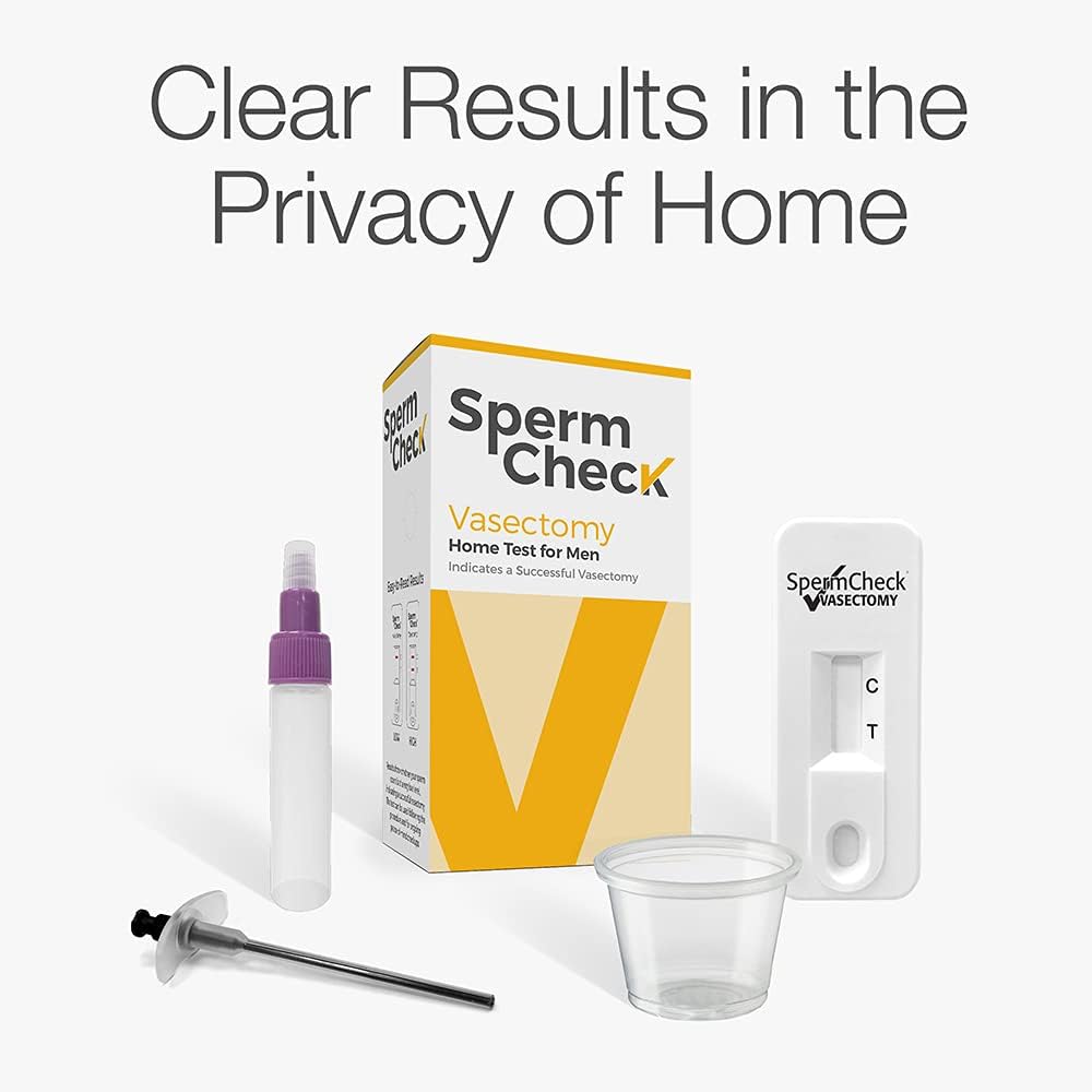 spermcheck vasectomy home test kit review