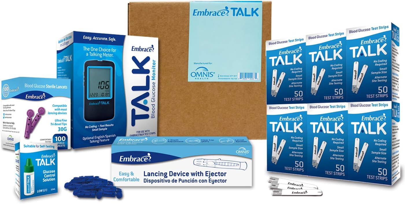 Embrace Diabetes Test Kit