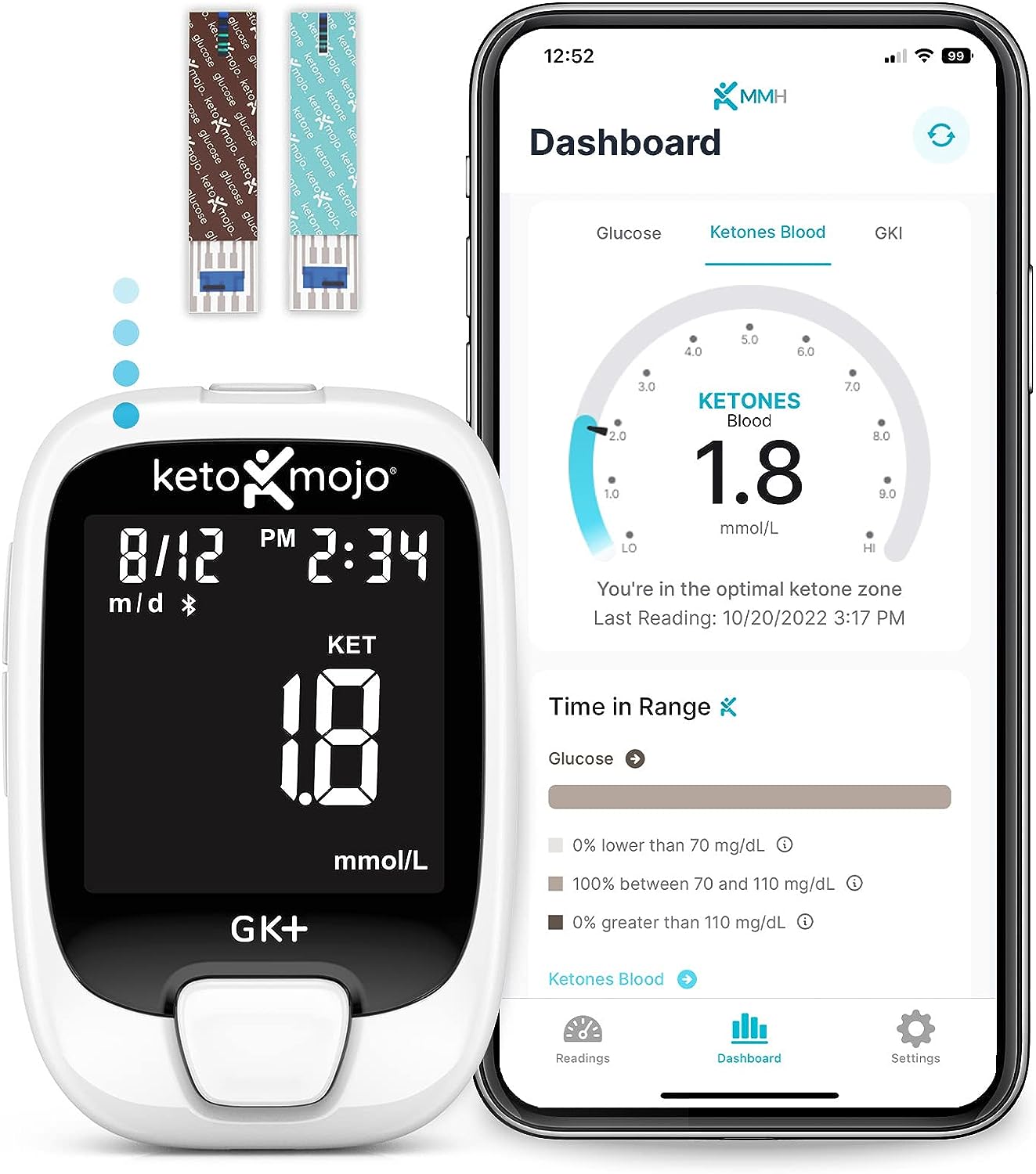 Glucose & Ketone Testing Kit