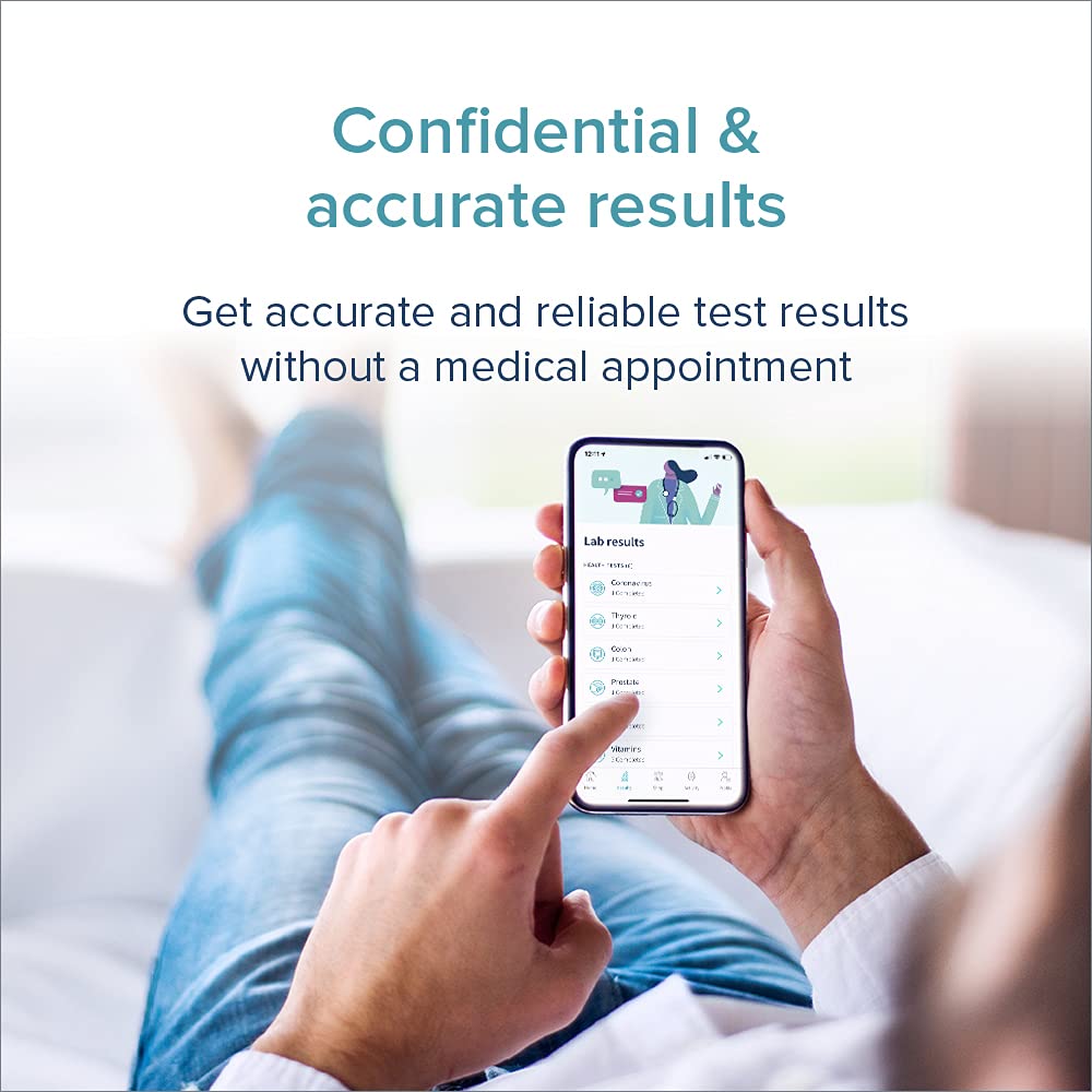 LetsGetChecked - at-Home PCOS Test | Check Your Levels of Hormones associated with Polycystic Ovary Syndrome | Private and Secure | CLIA Certified Labs | Online Results in 2-5 Days