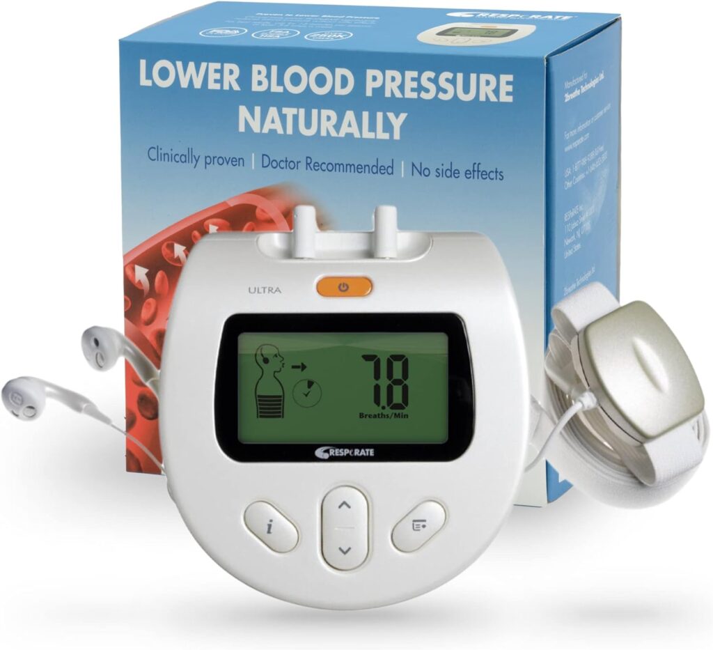 RESPeRATE Ultra - Blood Pressure Lowering Device For Non-Drug Hypertension Reduction