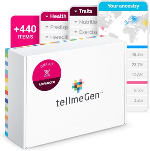 tellmeGen Advanced DNA Test
