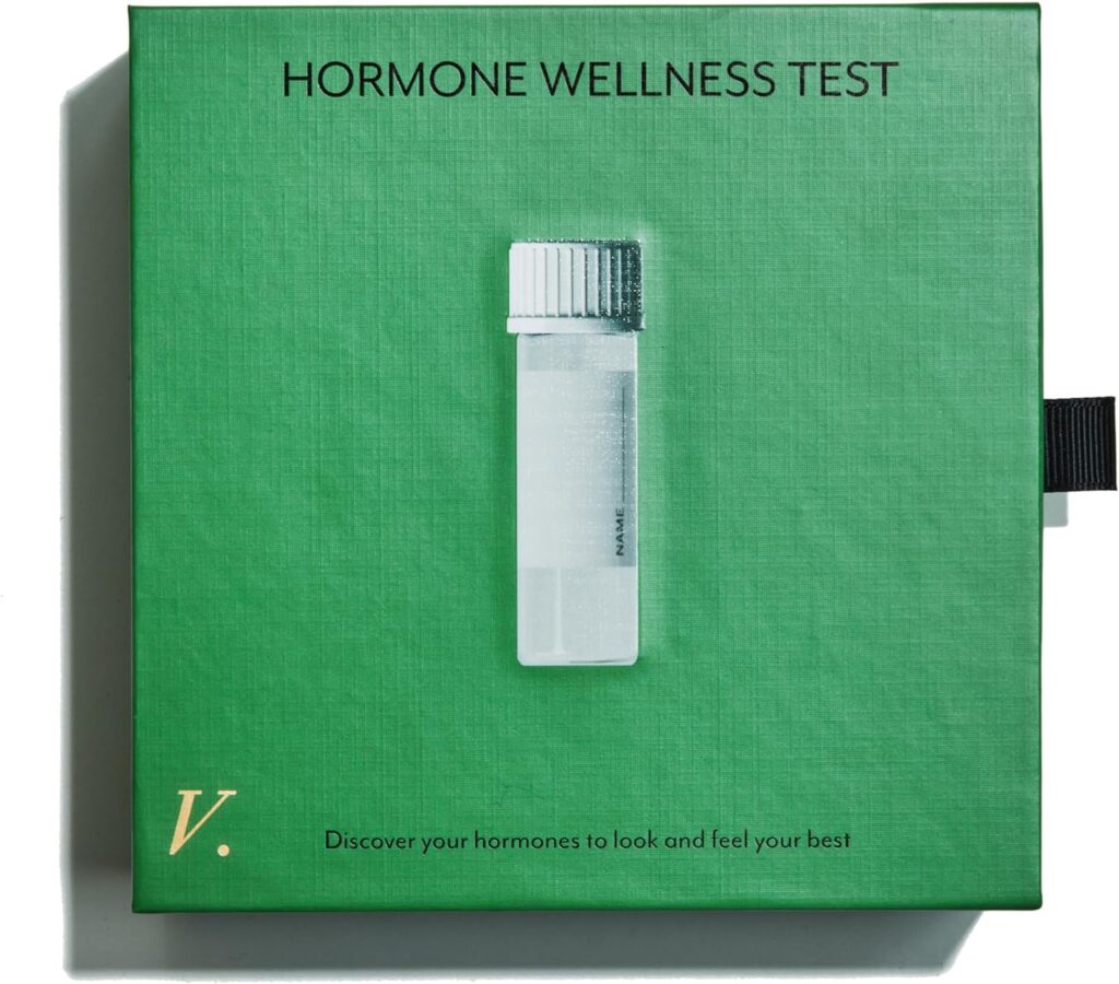 Veracity Selfcare at-Home Hormone Testing for Women, Saliva Test Kit, Balance Hormones, Health Care Recommendations for Gut, Skin, Nail, Hair Health, Energy, PMS, Menopause Support