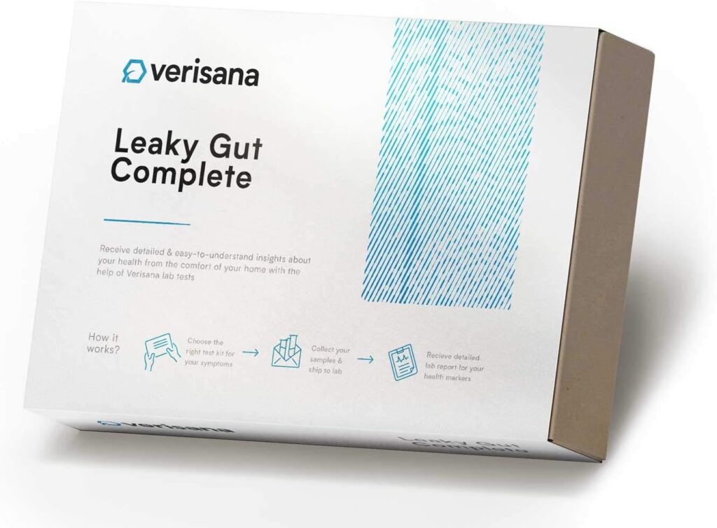 Leaky Gut Complete Stool Test – Determine Leaky Gut Syndrome, Candida Gut Flora Imbalances – Measures Secretory IGA Zonulin