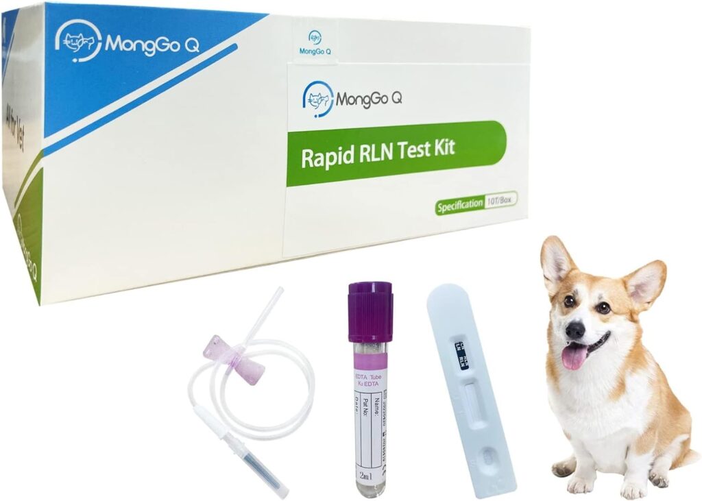 10 Pcs Dog Pregnancy Test Kit at Home, Rapid Relaxin Dog Pregnancy Test Canine Pregnant Test Strip Supplies Convenient Fast and Accurate Easy to Use Results for Breeders Home Vet Clinic Hospital