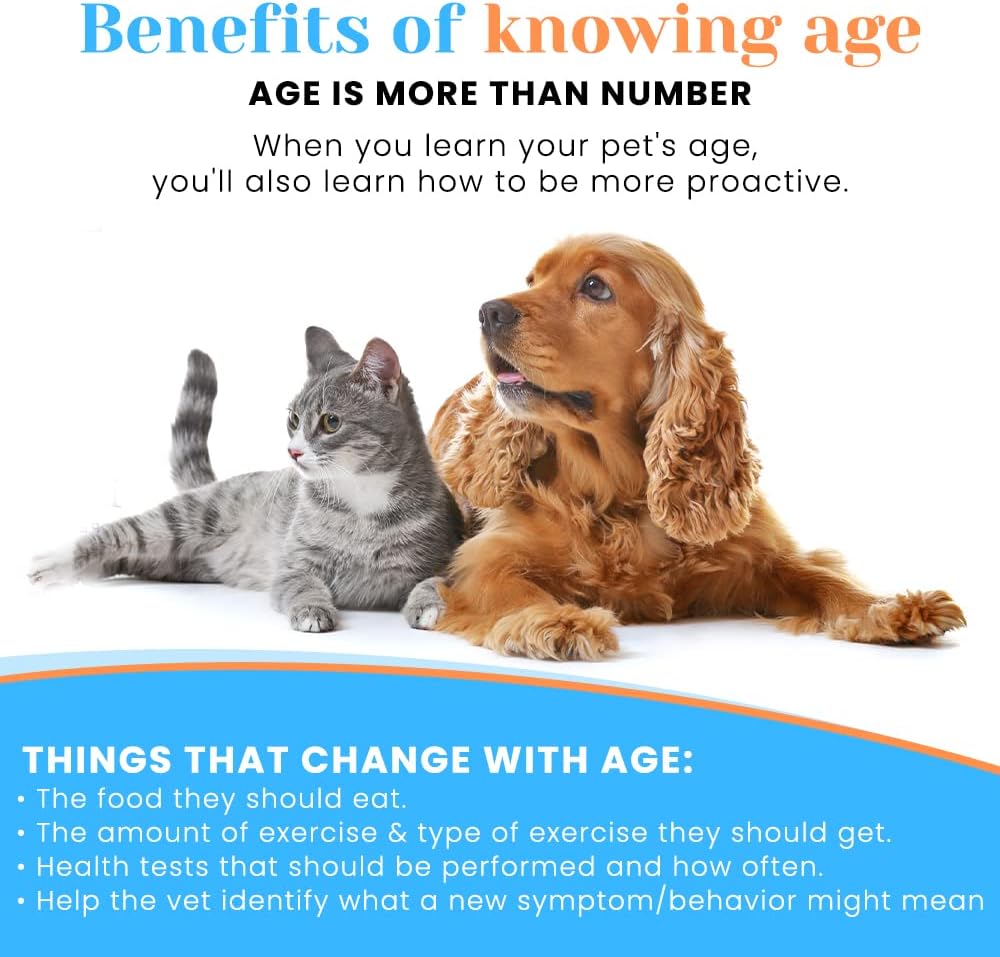 EpiPaws Pet Age Test, Age Test for Dogs and Cats, Epigenetic Biomarker Test, at Home, Safe, Easy and Affordable, Includes Wellness Insight for Your Pet’s Life Stage, Great for Rescued Pets